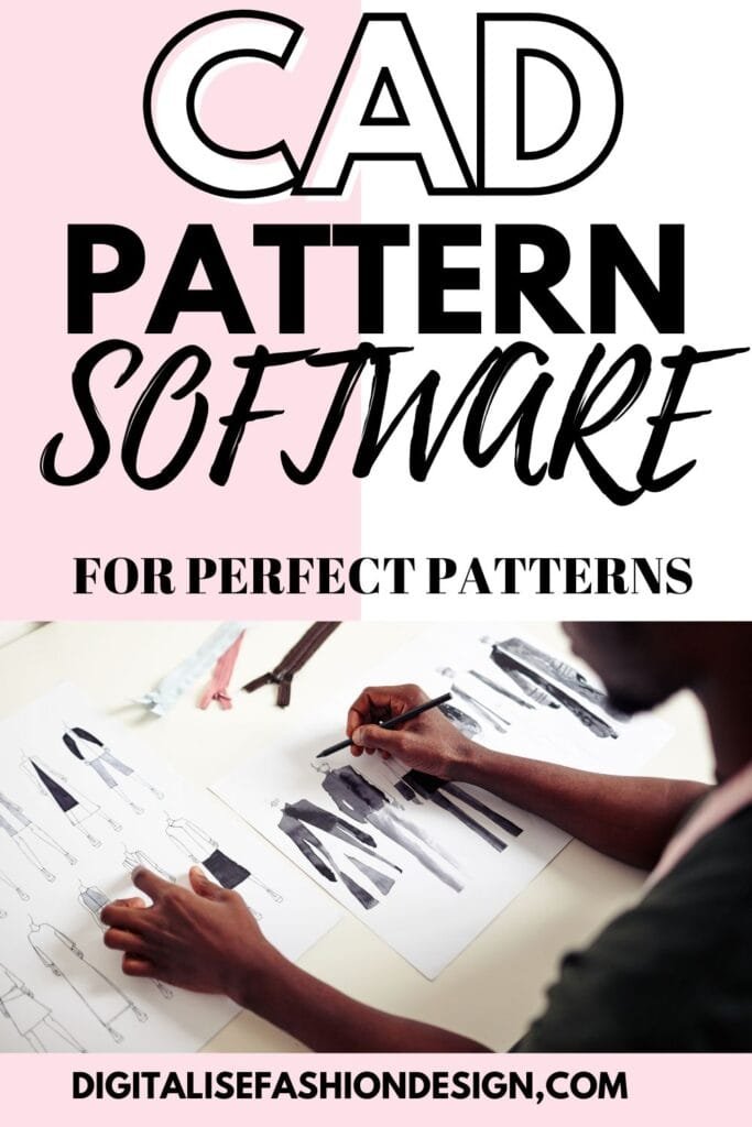 Cad fashion drafting software for pattern drafting