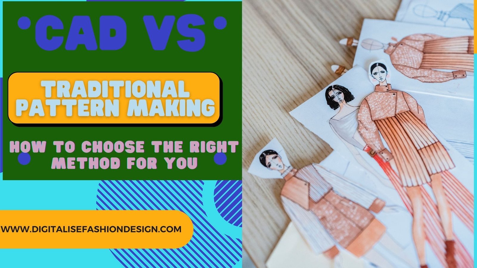 You are currently viewing  CAD vs. Traditional Pattern Making: How to choose the Right method for You.