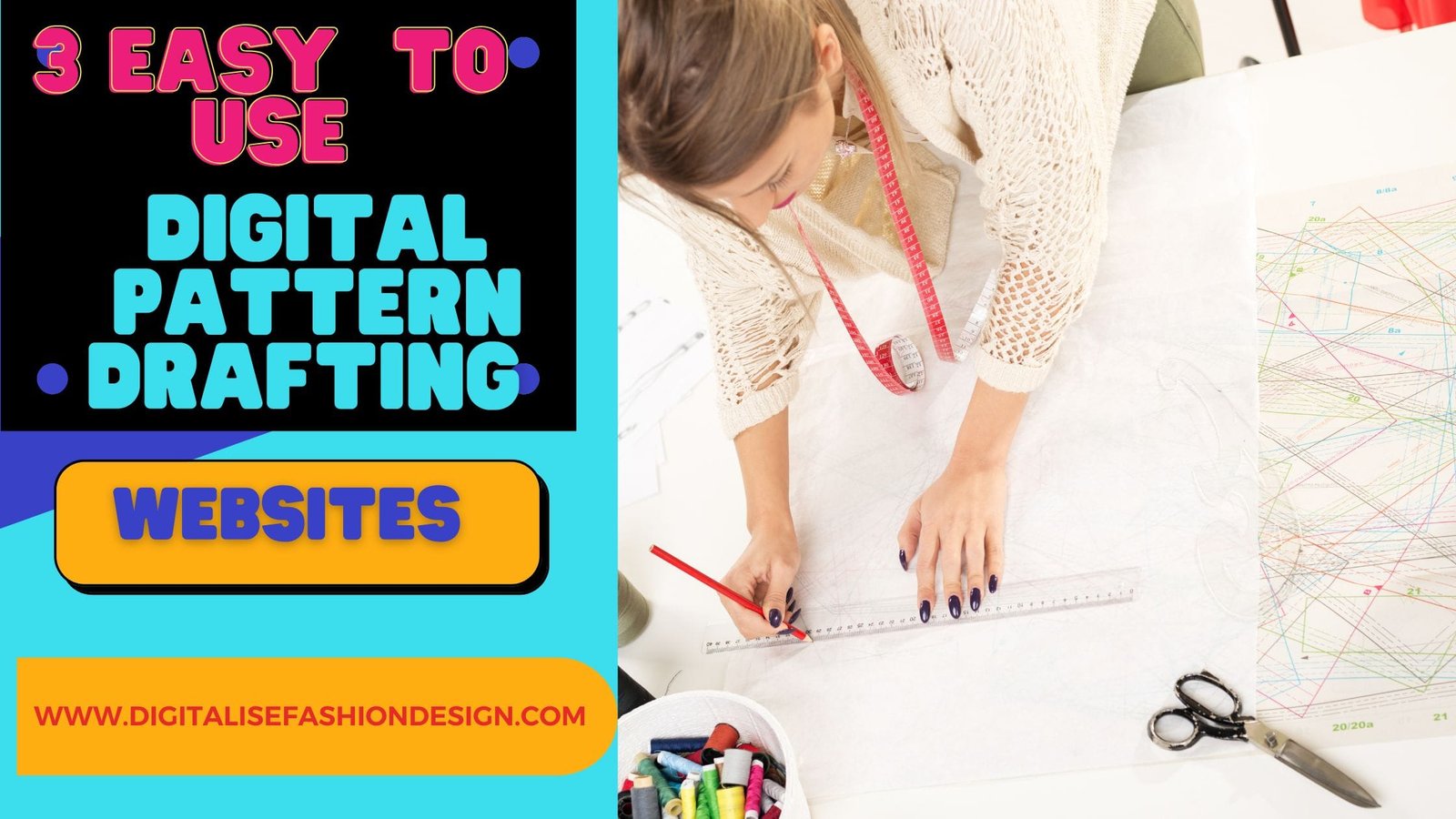 3 easy to use digital pattern drafting websites