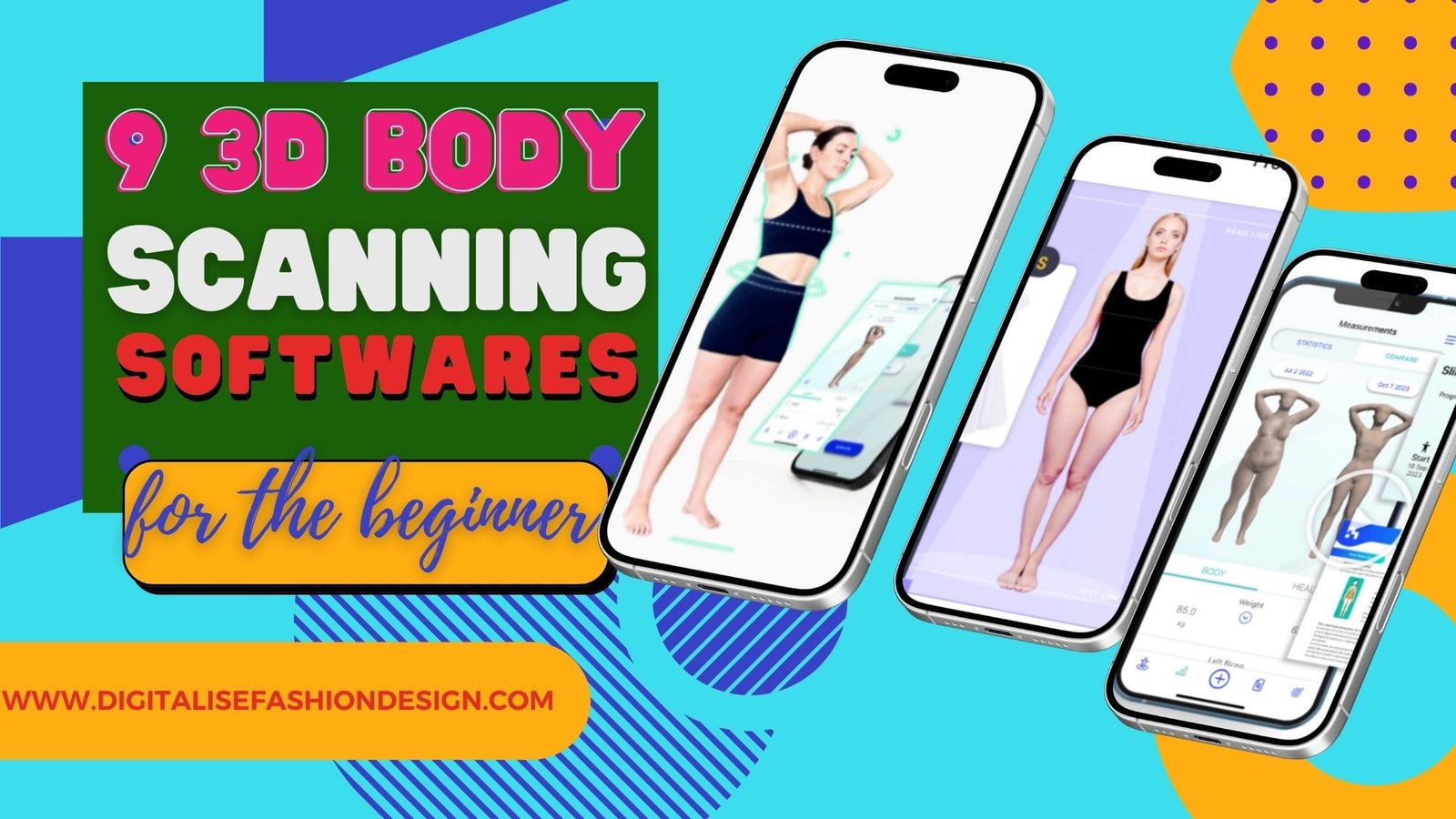 93D BODY SCANNING SOFTWARES FOR THE BEGINNER