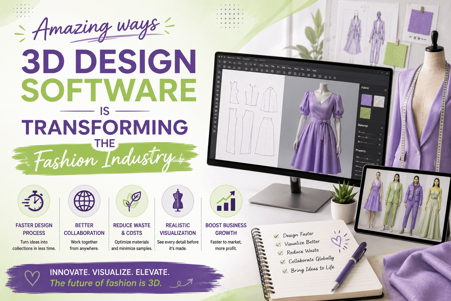 Amazing ways 3D fashion design is changing the fashion industry