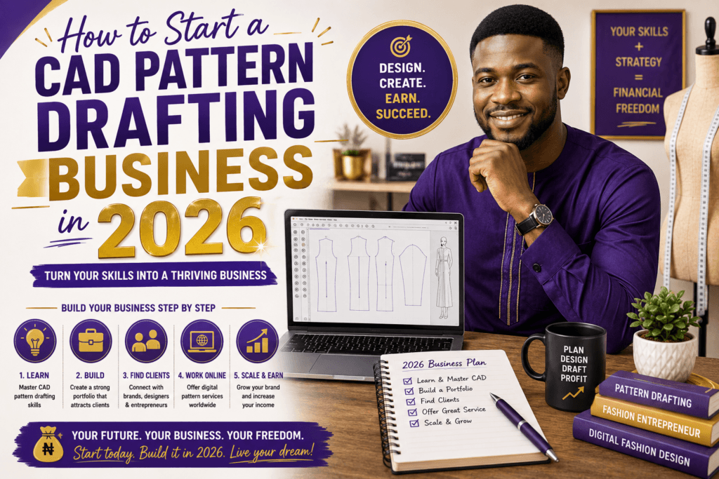 How to start a CAD pattern drafting business online