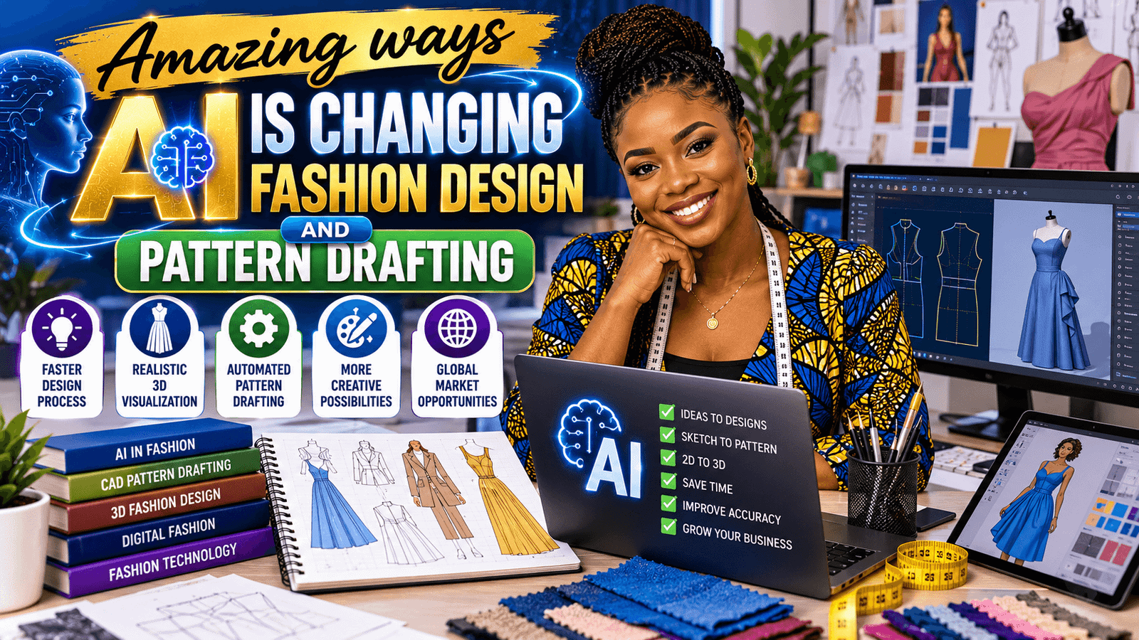 Amazing ways AI Is Changing Fashion Design and Pattern Drafting