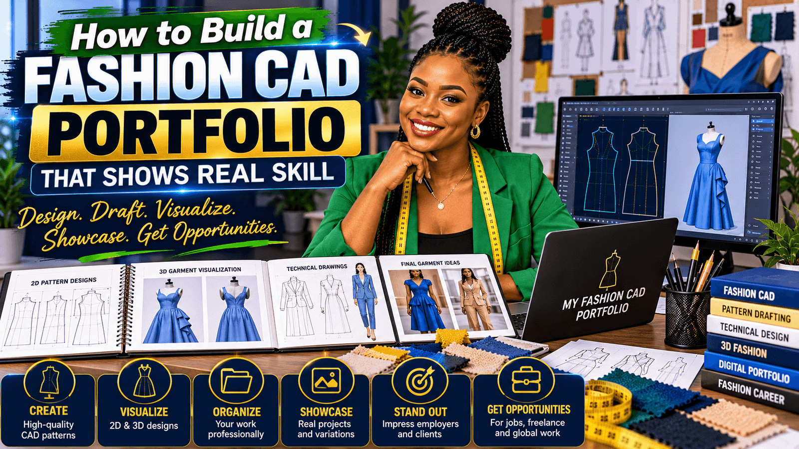 Fashion CAD Portfolio Showcase