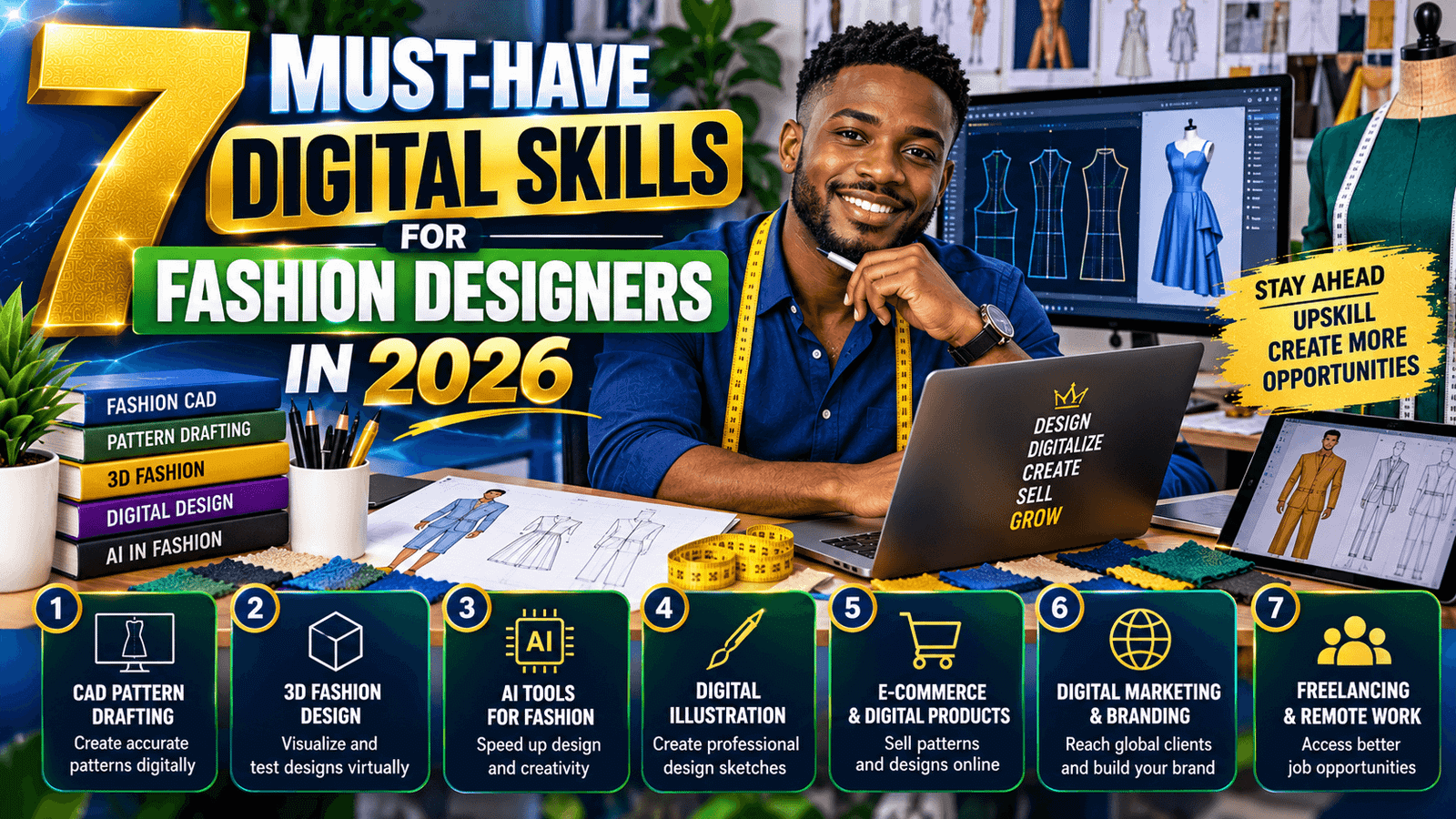 7 Digital Skills for Fashion Designers